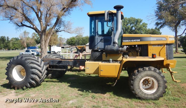image for item DB7824 2000 Ag-Chem TerraGator 8104  applicator cab and chassis
