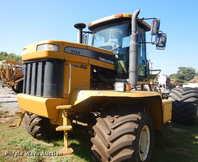 image for item DB7824 2000 Ag-Chem TerraGator 8104  applicator cab and chassis