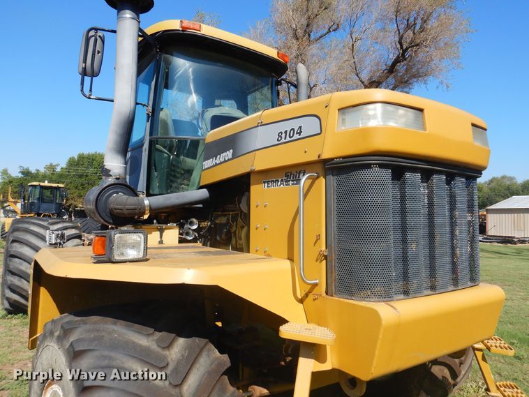 image for item DB7824 2000 Ag-Chem TerraGator 8104  applicator cab and chassis