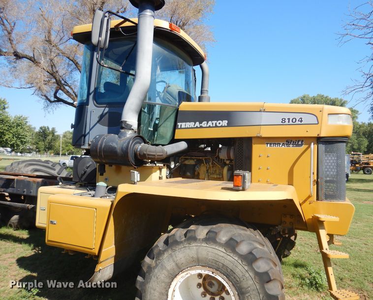 image for item DB7824 2000 Ag-Chem TerraGator 8104  applicator cab and chassis