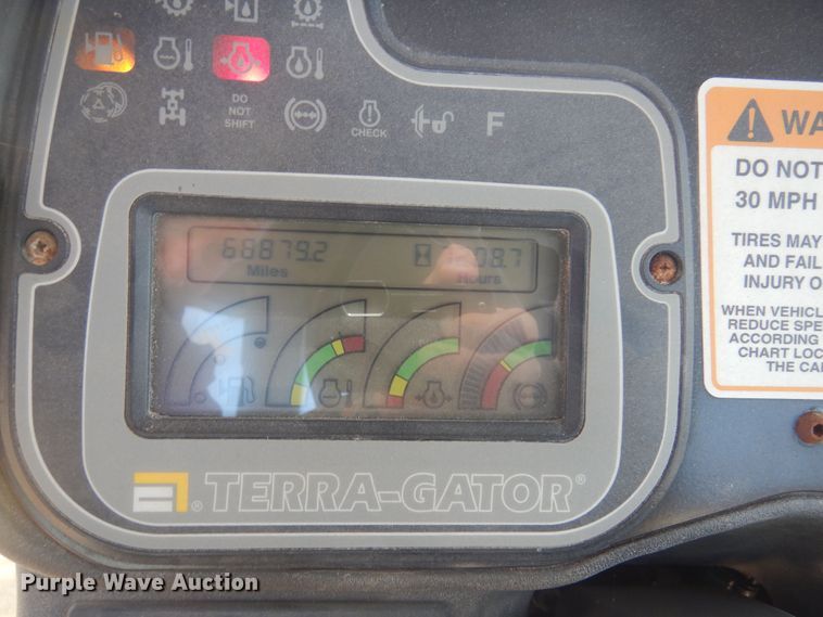 image for item DB7824 2000 Ag-Chem TerraGator 8104  applicator cab and chassis