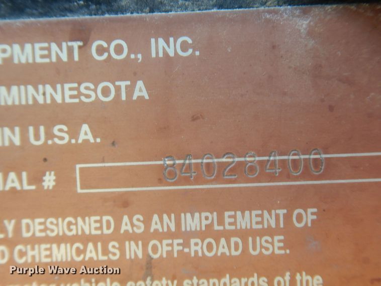 image for item DB7824 2000 Ag-Chem TerraGator 8104  applicator cab and chassis