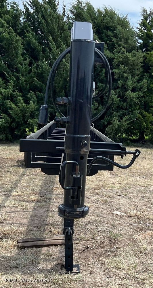 image for item DK7105 Amacsa HW37  hay bale trailer