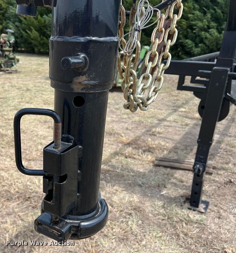 image for item DK7105 Amacsa HW37  hay bale trailer