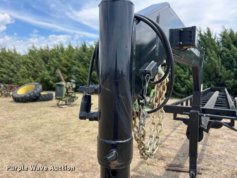 image for item DK7105 Amacsa HW37  hay bale trailer