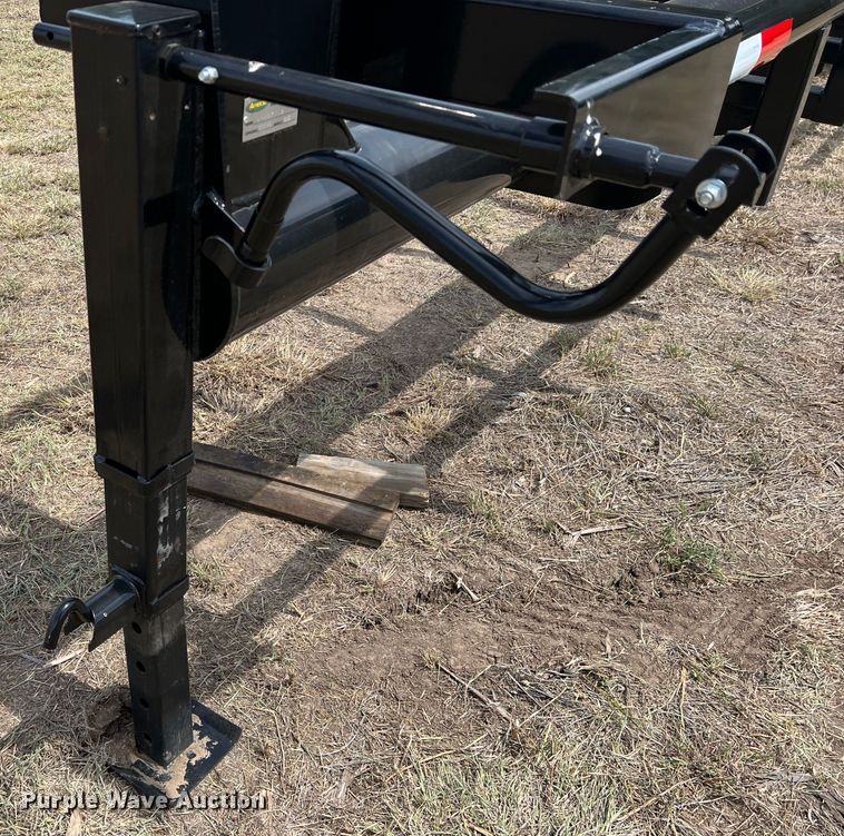 image for item DK7105 Amacsa HW37  hay bale trailer