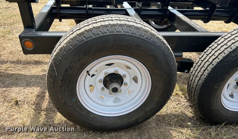 image for item DK7105 Amacsa HW37  hay bale trailer