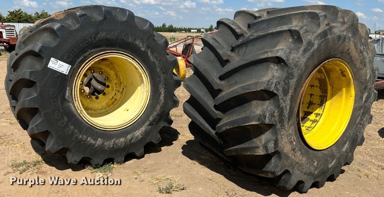 image for item DK7150 (4) tires and wheels