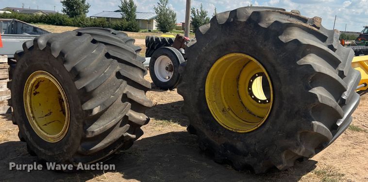 image for item DK7150 (4) tires and wheels