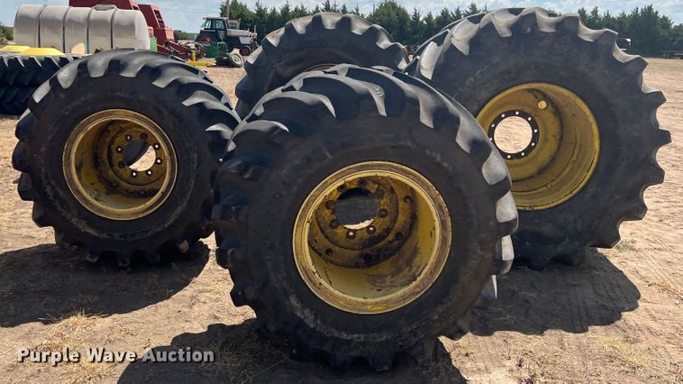 image for item DK7150 (4) tires and wheels