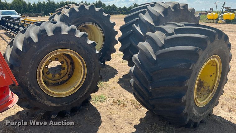 image for item DK7150 (4) tires and wheels