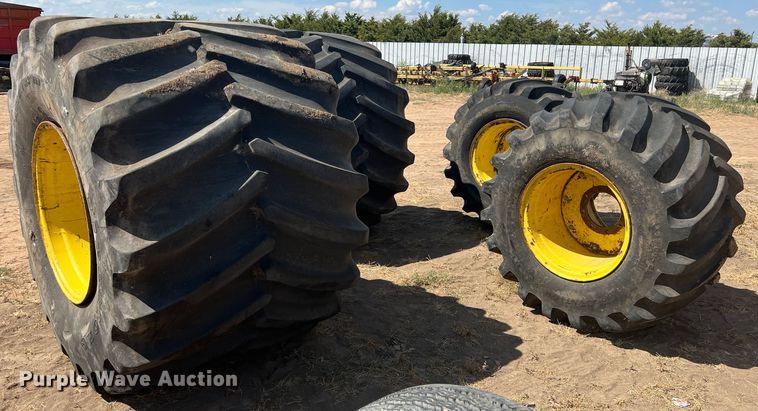 image for item DK7150 (4) tires and wheels