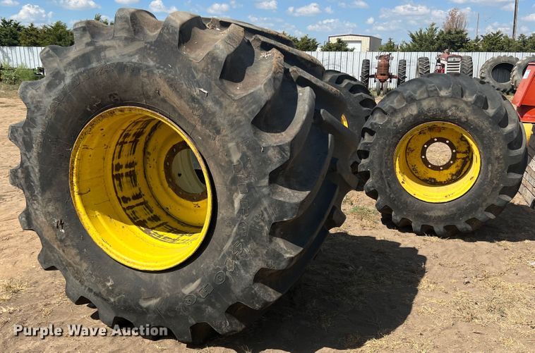 image for item DK7150 (4) tires and wheels