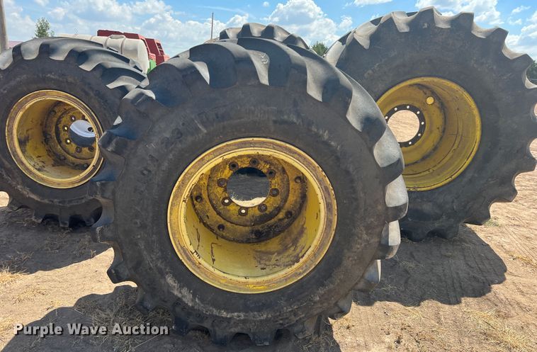 image for item DK7150 (4) tires and wheels