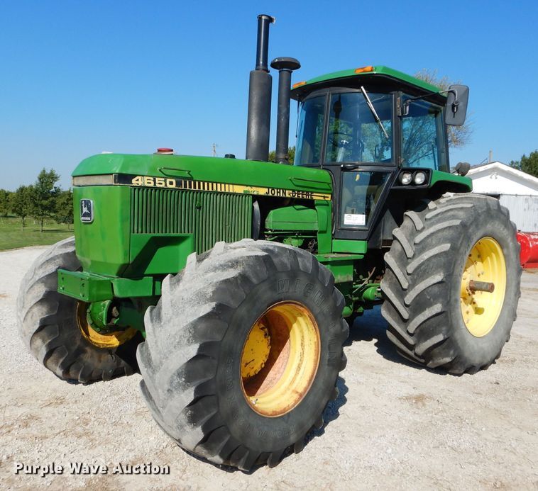 image for item DS6256 1984 John Deere 4650  MFWD tractor