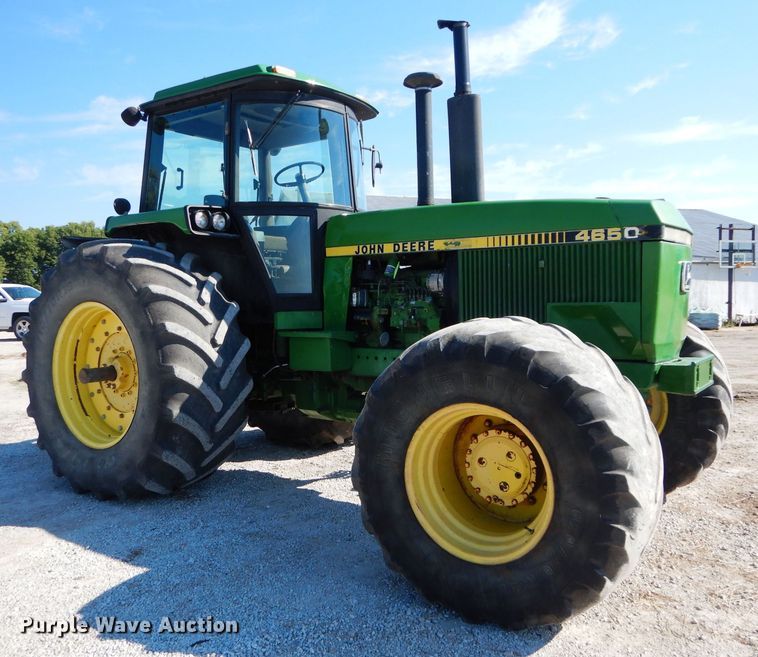 image for item DS6256 1984 John Deere 4650  MFWD tractor
