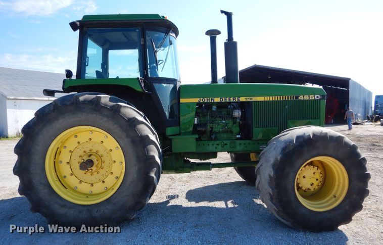 image for item DS6256 1984 John Deere 4650  MFWD tractor