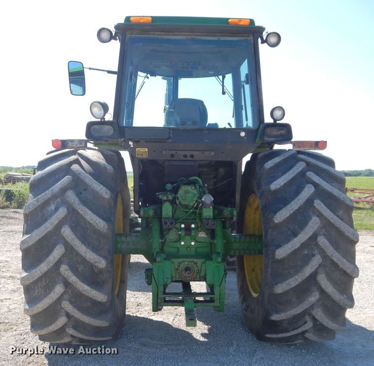 image for item DS6256 1984 John Deere 4650  MFWD tractor