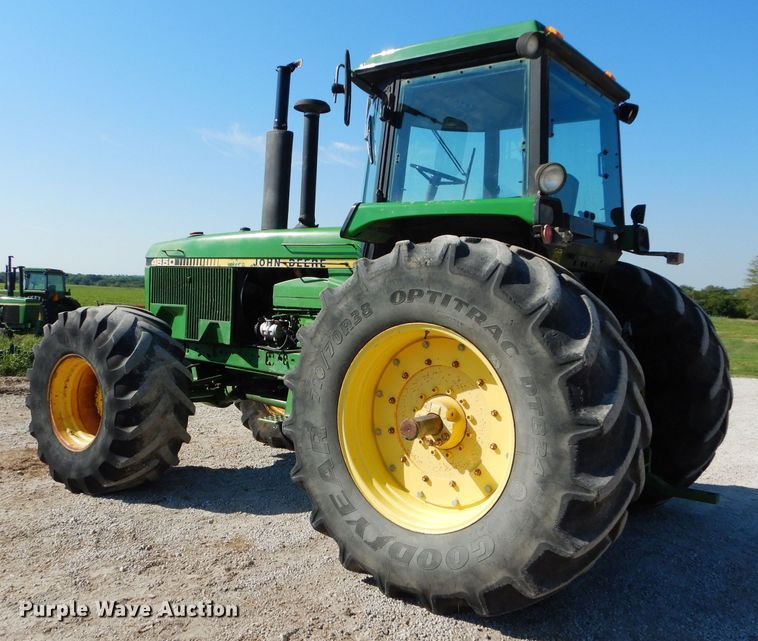 image for item DS6256 1984 John Deere 4650  MFWD tractor