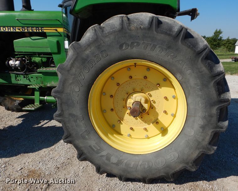 image for item DS6256 1984 John Deere 4650  MFWD tractor
