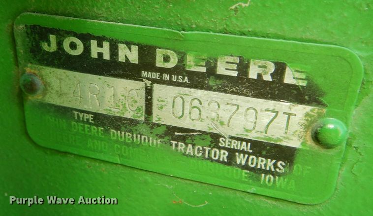 image for item DS6259 1968 John Deere 1020  tractor