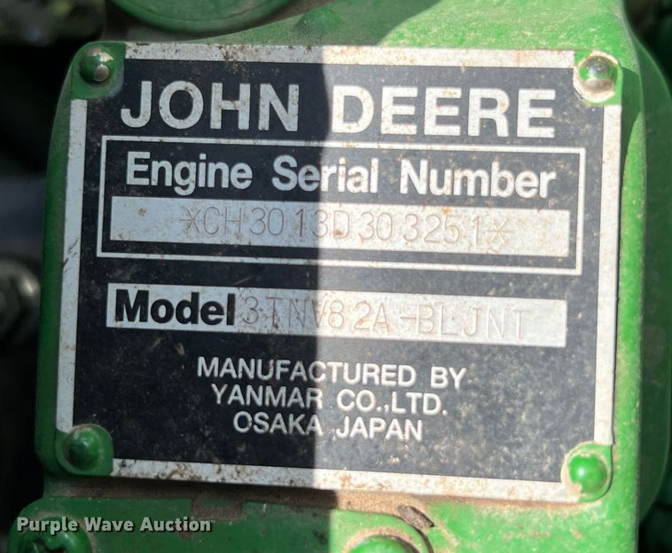 image for item IA9011 2008 John Deere 3005  tractor