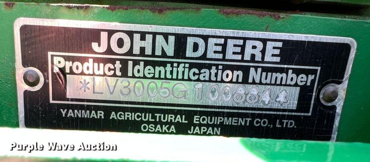 image for item IA9011 2008 John Deere 3005  tractor