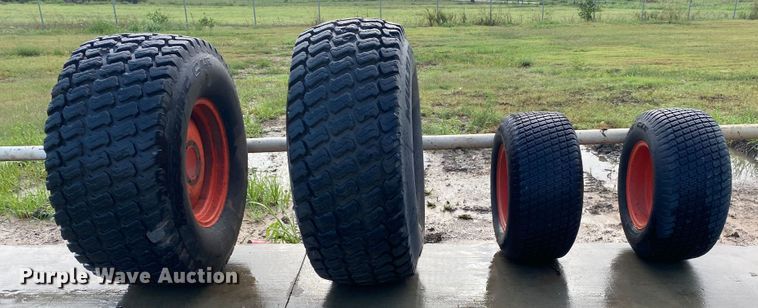 image for item JA9048 (4) tires and wheels