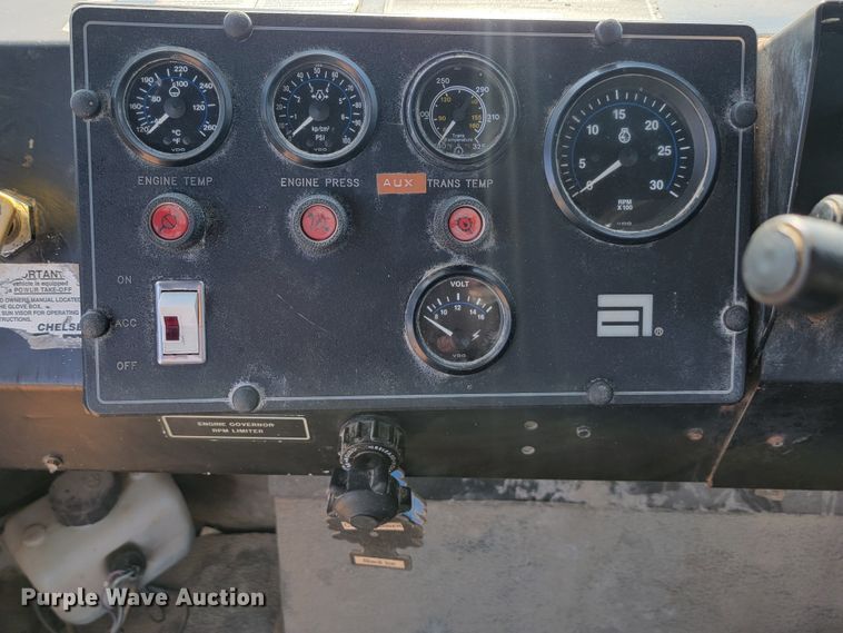 image for item JC9626 1996 Ag-Chem TerraGator 1844  applicator cab and chassis