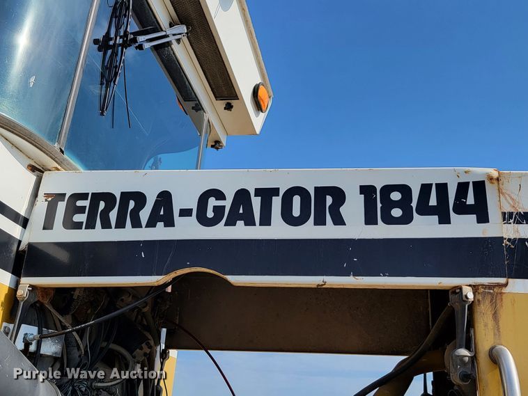 image for item JC9626 1996 Ag-Chem TerraGator 1844  applicator cab and chassis