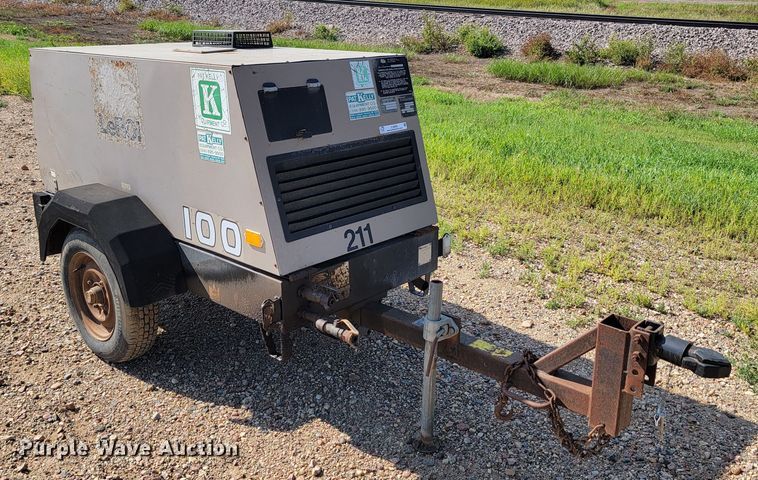 image for item JC9630 CompAir LeRoi Q100DZE  air compressor