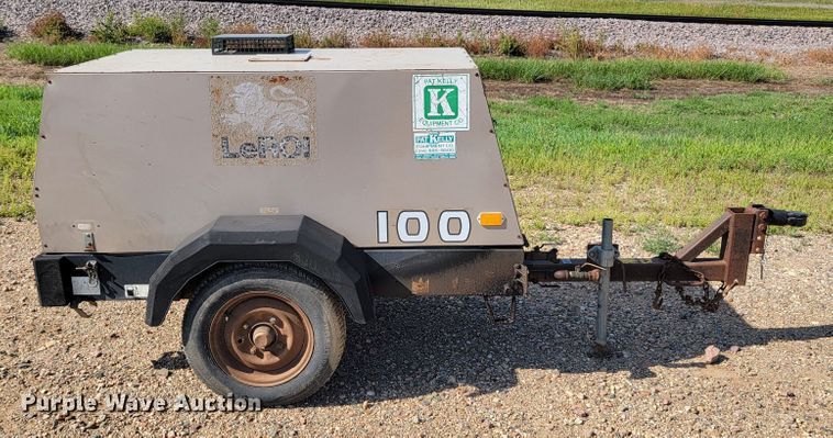 image for item JC9630 CompAir LeRoi Q100DZE  air compressor