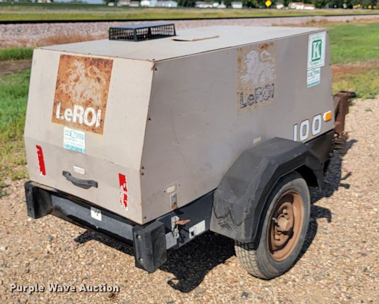 image for item JC9630 CompAir LeRoi Q100DZE  air compressor