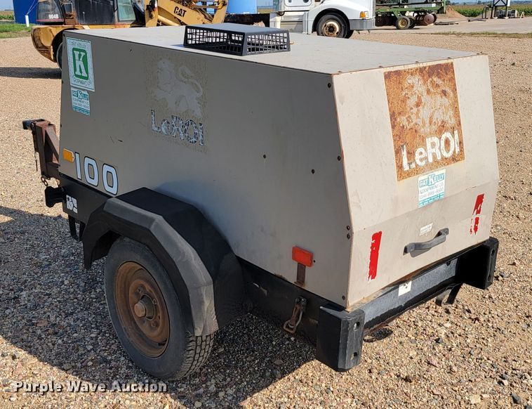 image for item JC9630 CompAir LeRoi Q100DZE  air compressor