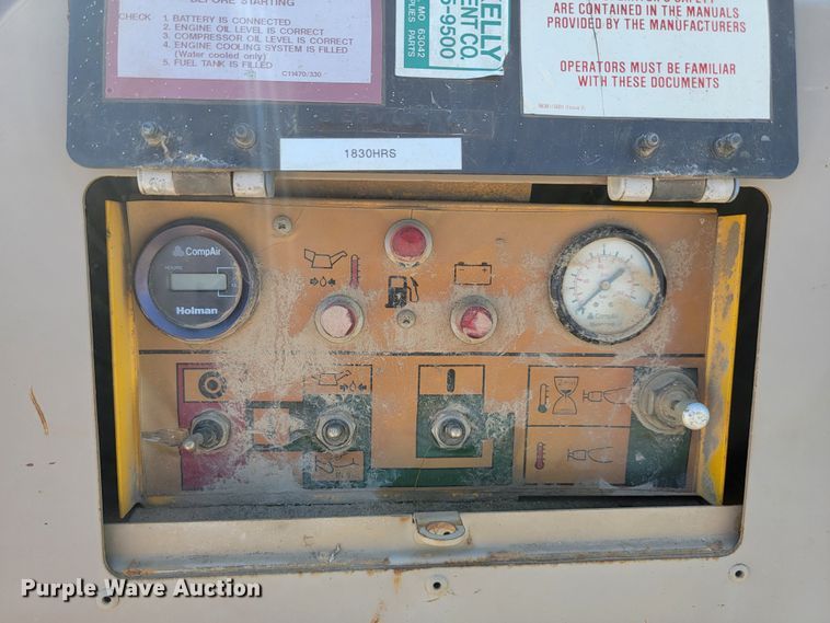 image for item JC9630 CompAir LeRoi Q100DZE  air compressor