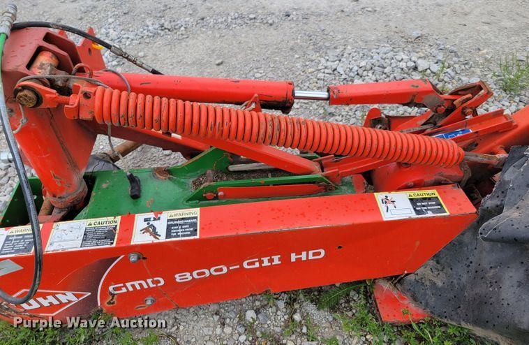 image for item JZ9185 Kuhn GMD800-GII HD  disc mower