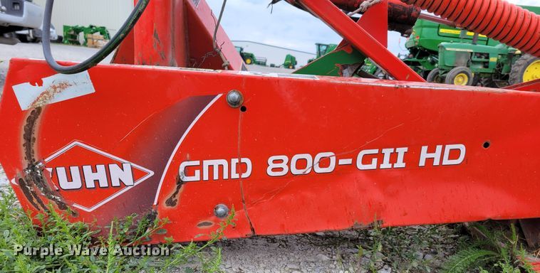 image for item JZ9185 Kuhn GMD800-GII HD  disc mower