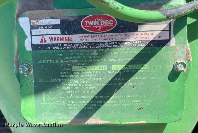 image for item KF9533 John Deere  power unit