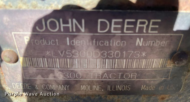 image for item KF9540 1994 John Deere 5300  tractor