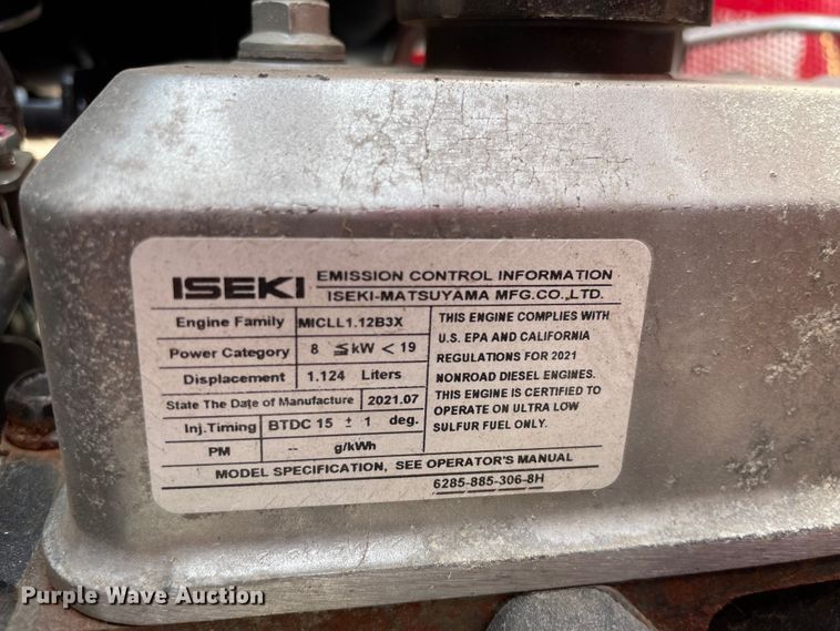 image for item KF9569 2021 Massey Ferguson GC1723E  tractor