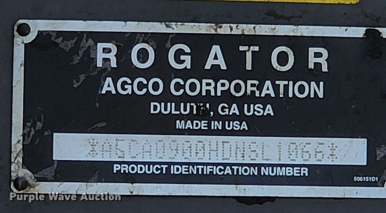 image for item KH9325 Rogator RG900  spreader