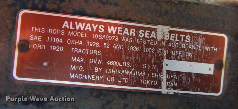 image for item KP9294 Ford 1920  MFWD tractor