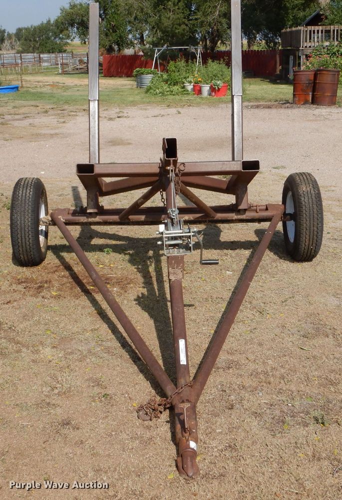 image for item LB9907 Shop built  hay bale mover