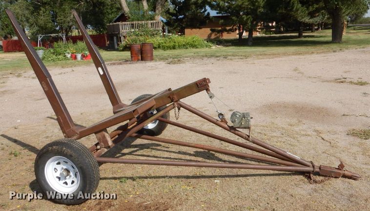 image for item LB9907 Shop built  hay bale mover