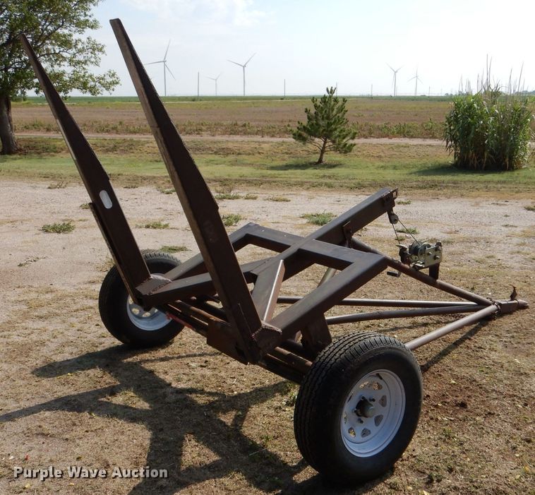 image for item LB9907 Shop built  hay bale mover