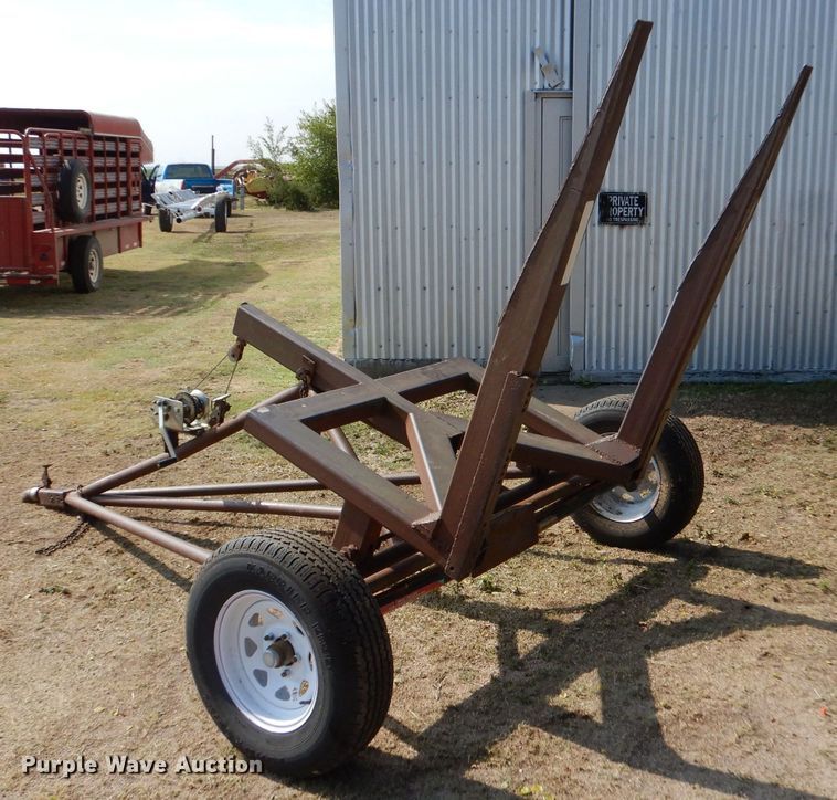 image for item LB9907 Shop built  hay bale mover