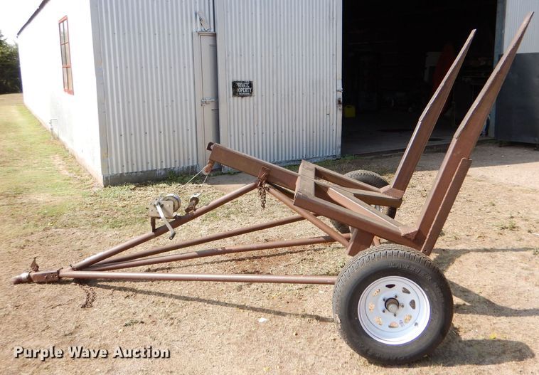 image for item LB9907 Shop built  hay bale mover