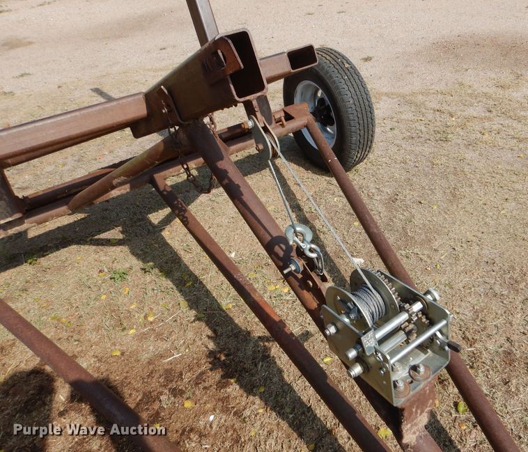 image for item LB9907 Shop built  hay bale mover