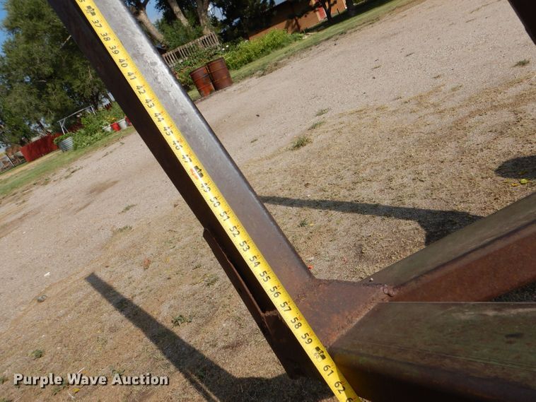 image for item LB9907 Shop built  hay bale mover