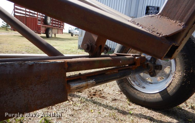 image for item LB9907 Shop built  hay bale mover